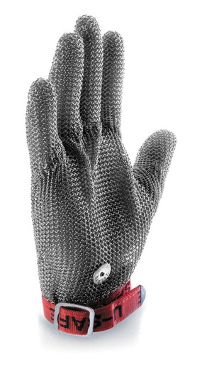 Lebensmittelschnitt-Handschuh aus Metall S