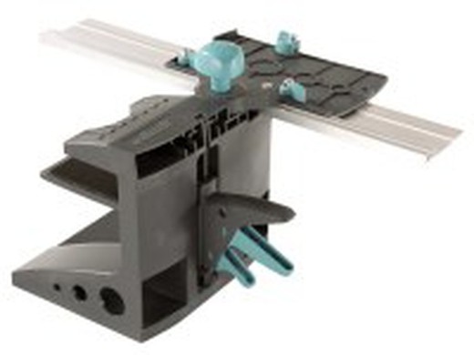 Miter guide with jig support Wolfcraft