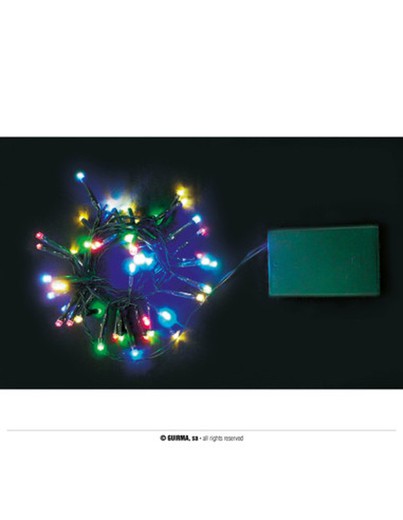 Guirlande 192Led Multif Kleur 14,4 M