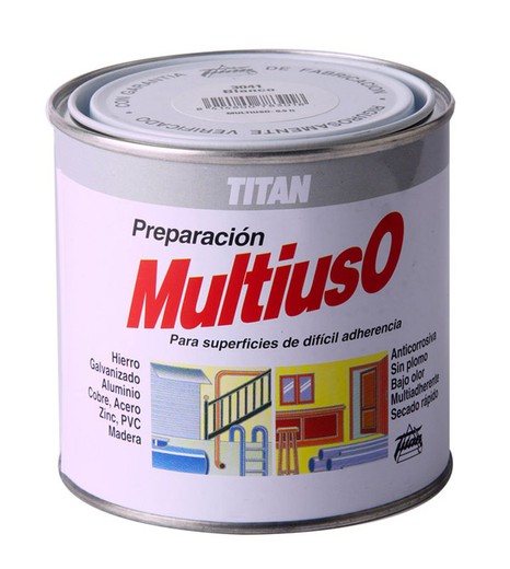 Imprimacion Multiuso Gris 4 L