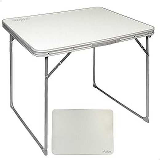 Folding camping table AL-245 81x61cm crepe