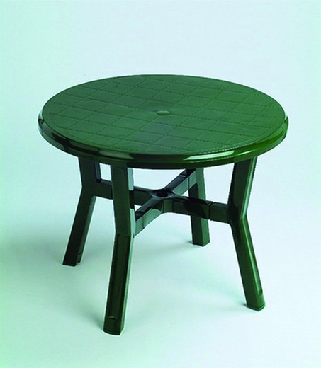 Ronde tuintafel 95cm groen Garden Life