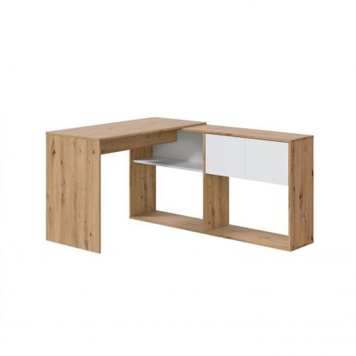 DUO desk-shelf table