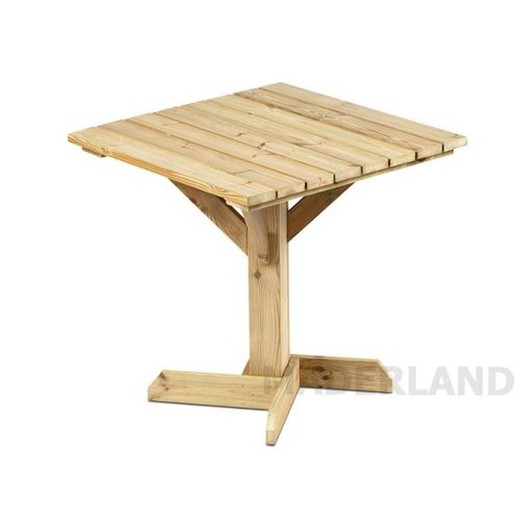 Table en bois 80x80 cm. TERUEL de Maderland