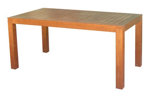 Mesa madera rectangular 160 cms