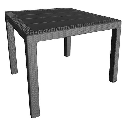 Table Ratan Taupe Anthracite