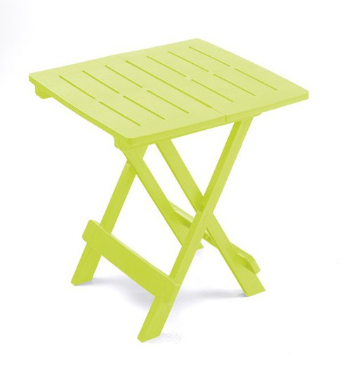 Resin table folding auxiliary ipae lime color