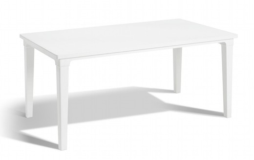 Table en résine Futura 165x94 cm blanc keter