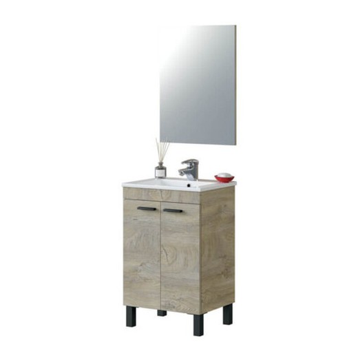 Cabinet 50 2p + mirror ESSENS