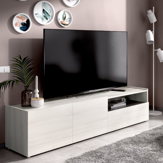 Mueble bajo TV fines / grafito KLOE