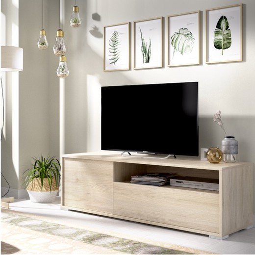 Mueble bajo TV natural OSLO