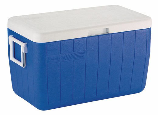 Réfrigérateur 48 QT rigide bleu coleman de poly-lite