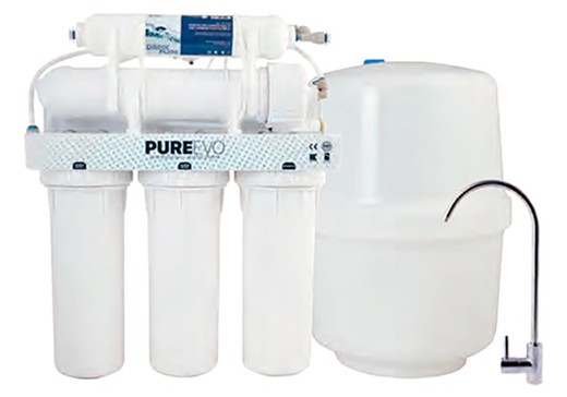 Reverse osmosis model 5 stages Pure Evo without pump Osmofilter RO1055