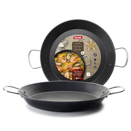 Non-stick steel paella pan. Gandia 28 CM