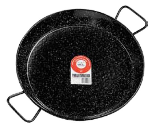 Valencian Enamel 10R 42 CM Paella Pan