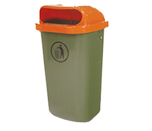 Green Plastic Bin