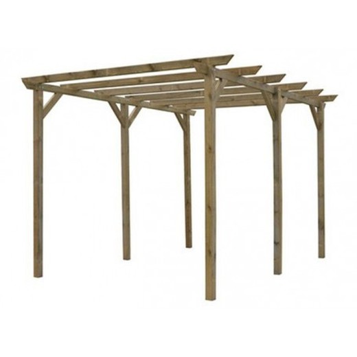 Wooden pergola 510x300 LEON from Maderland
