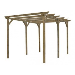 Wooden pergola 510x420 LEON from Maderland
