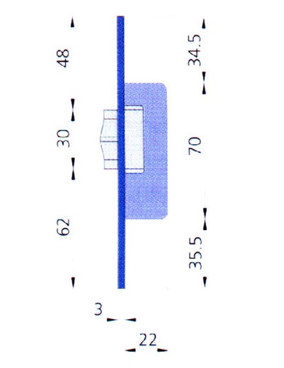 Latch 16 MM