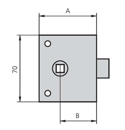 Geëmailleerde Velgvergrendeling 50 MM