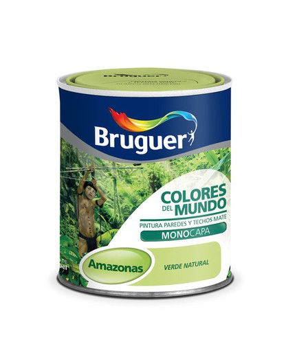 Grüne Amazonenfarbe Plast 750 ML