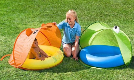 Play Pool with inflatable pool Twist'n Fold Tent Bestway 51110