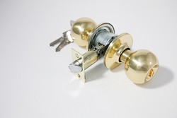 Matt Chrome Entrance Knob