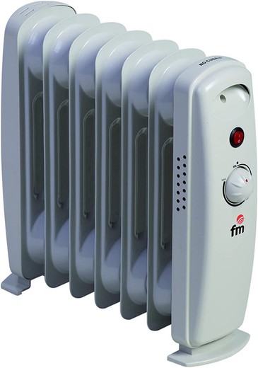 Radiador eléctrico mini 7 elementos 900W FM