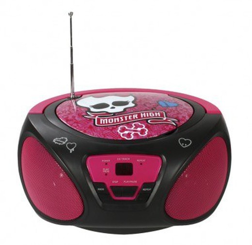 Radio-cd Boombox Monster High