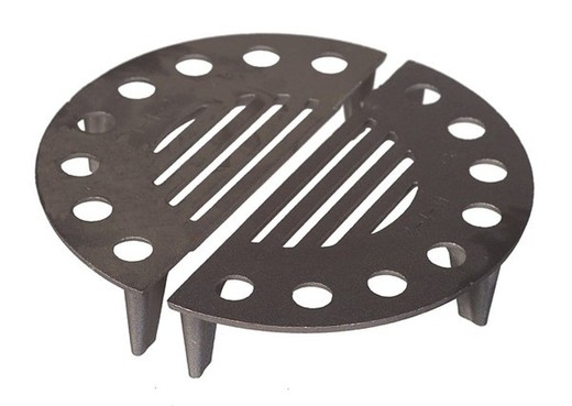 Round stove grate for stove n.2