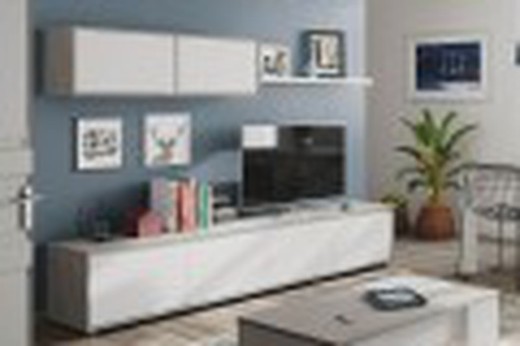 TV HOME Ciment / Salon Artik de Forés blanc