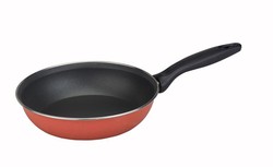 26 CM Orange Enamel Pan