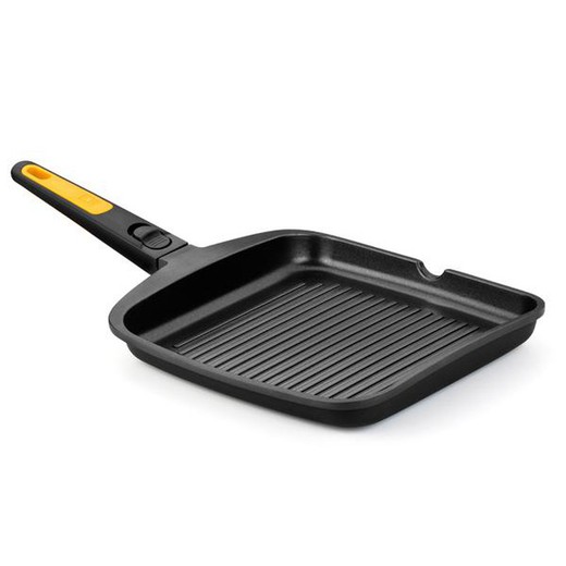 Fast click stripes grill pan 28 cm. BRA