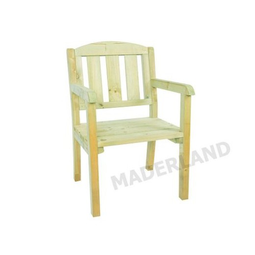 GIJON houten stoel uit Maderland