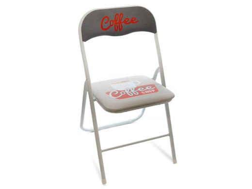 Folding metal chair Coffe 44376