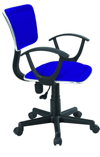 Office chair with arms anatomic black AN1338