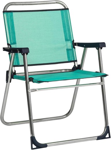 plage aluminium chaise Fibreline 631ALF