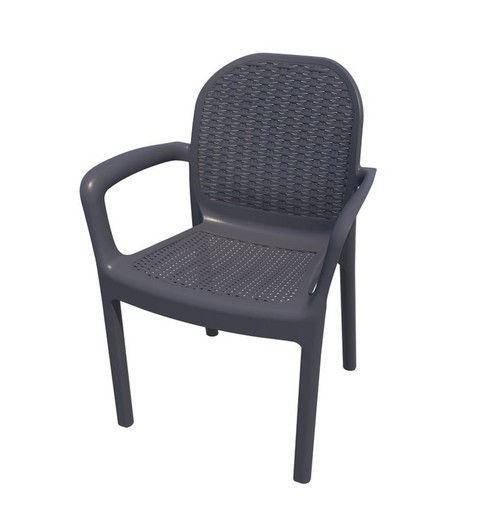 Plasmir élégante chaise de rotin