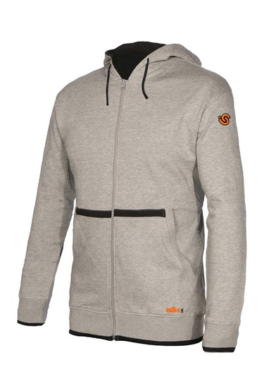 Gray Hoodie L