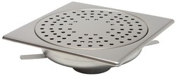 AISI304 stainless steel sink with rosette perforated vertical outlet