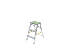 Tabouret 3 marches en aluminium