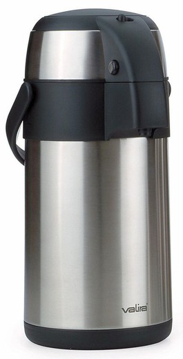 Airpot dispenser stainless steel thermos. Valira