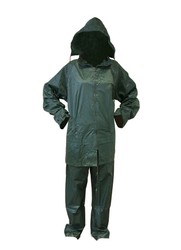 Roupa de água de engenheiro em PVC verde M