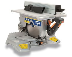 Folding miter saw with top table TM33W made of virutex