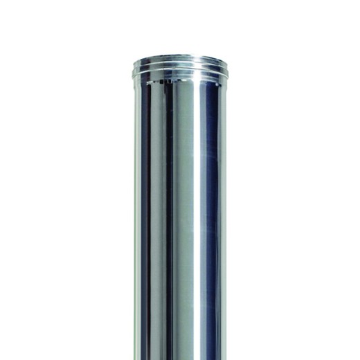 Stainless Stove Tube 100 Cm 80 MM