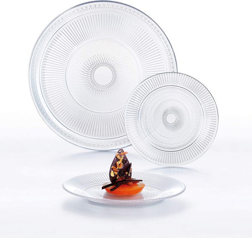 Louision glass dinnerware 18 pieces LUMINARC