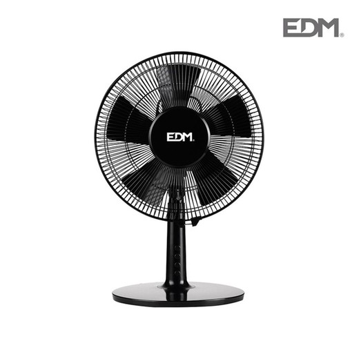 Ventilador Sobremesa Negro 40 W 33502 DE EDM