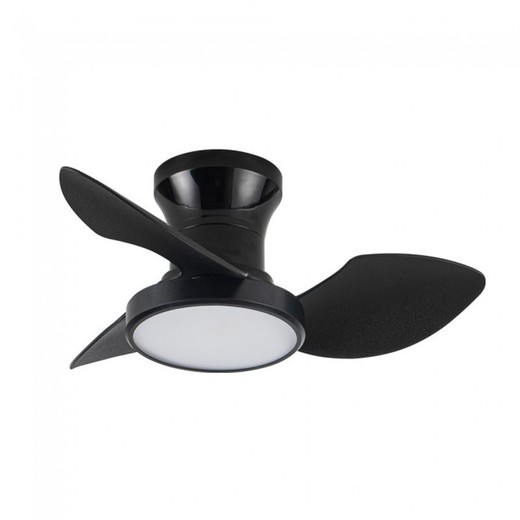 Ventilador techo DC Reel 3 aspas negro