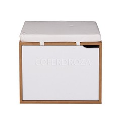 Zapatero una puerta blanco closet