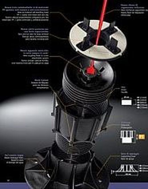 Soportes regulables para pavimentos flotantes
